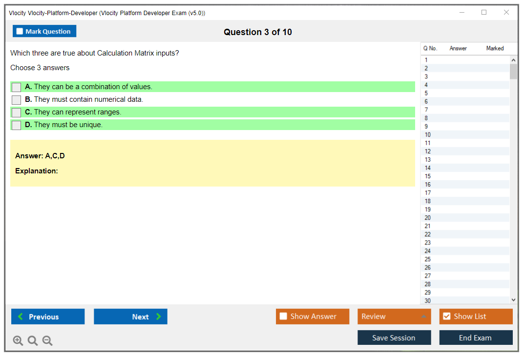 Vlocity Vlocity-Platform-Developer Vlocity Platform Developer Exam (v5.0) Practice test exam simulator test engine exam dumps questions answers Image 3