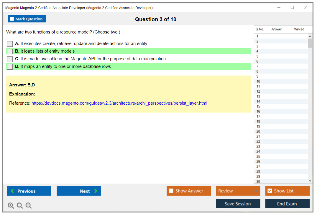 Magento Magento-2-Certified-Associate-Developer Magento 2 Certified Associate Developer Exam Practice test exam simulator test engine exam dumps questions answers Image 3