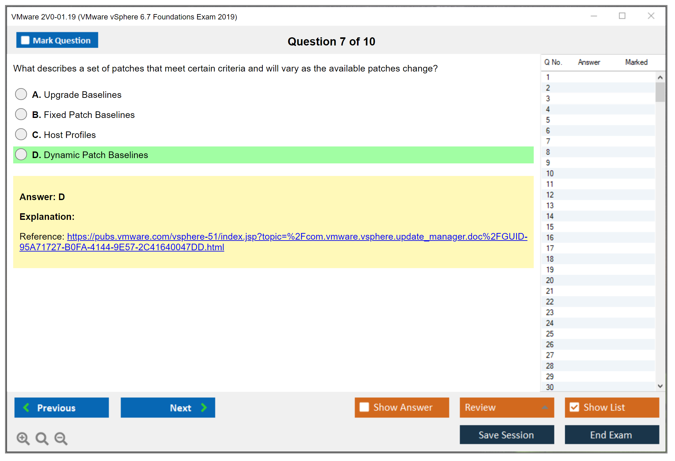 VMware 2V0-01.19 VMware vSphere 6.7 Foundations Exam 2019 Practice test exam simulator test engine exam dumps questions answers Image 7