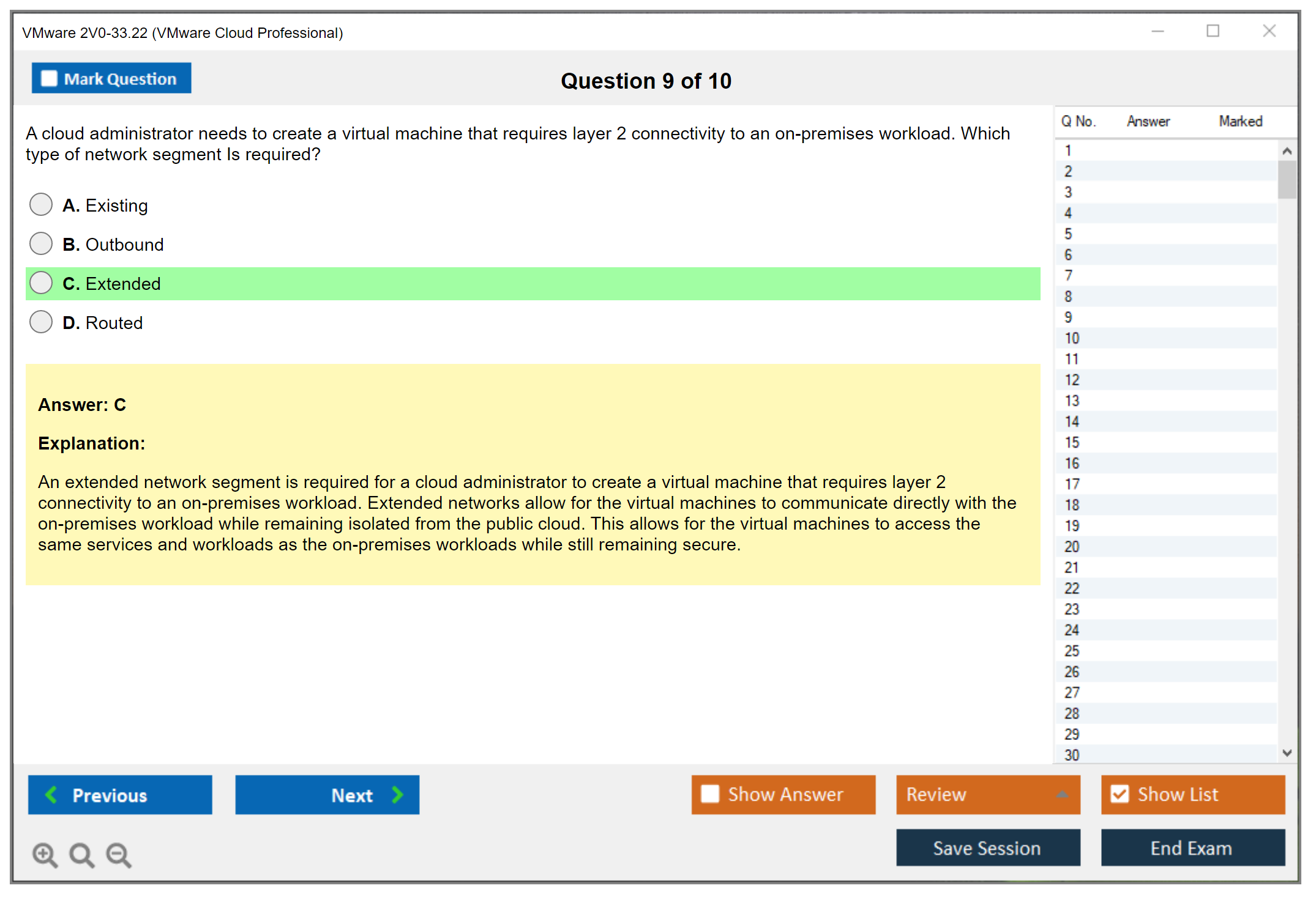 VMware 2V0-33.22 VMware Cloud Professional Practice test exam simulator test engine exam dumps questions answers Image 9